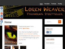 Tablet Screenshot of lorenweaver.com